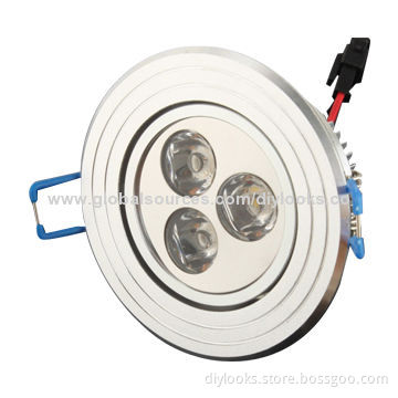 Luminous Flux: 240-270lm 3W Warm White LED Downlight
